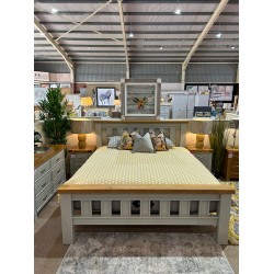 Westminster Bedframe Grey/Oak Westminster Bedframe Grey/Oak